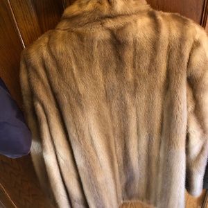 Real mink vintage jacket